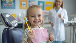 Enseñando a los más pequeños a tener una correcta higiene dental