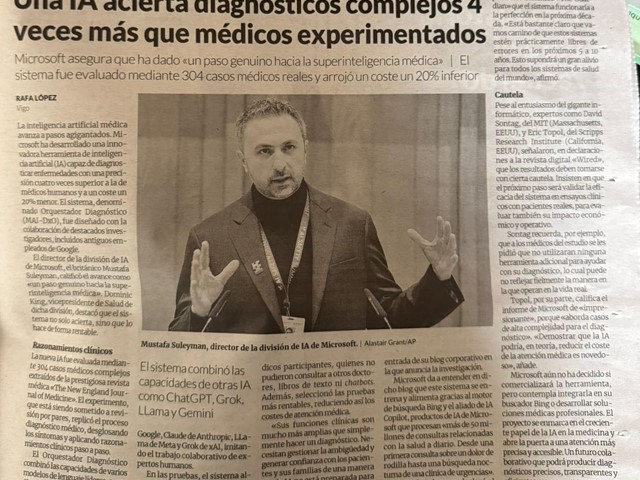 Inteligencia artificial en medicina odontológica